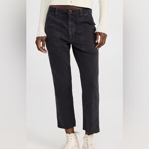 AMO easy army trouser cropped flattering ankle cropped trouser